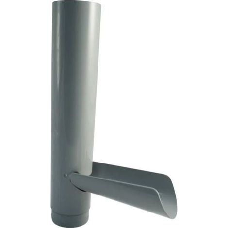 Wasserablaufklappe DN 105 grau