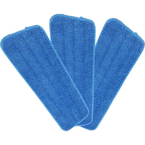 Tete De Rechange Microfibre - Pour Balai A Franges Pulverisateur - 42 X 13 Cm - Usage Domestique Et Professionnel - Lot De 3 (1/5)