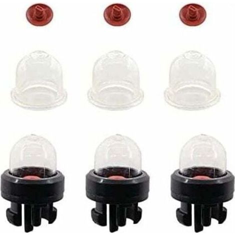 Lot de 3 Pompes d'Amorçage pour Tronçonneuses Stihl FS38, FS40, FS45, FS50, FS55, FS75, FS80, FS85, Compatible avec les Marques Ryobi, McCulloch et Husqvarna. (1/5)