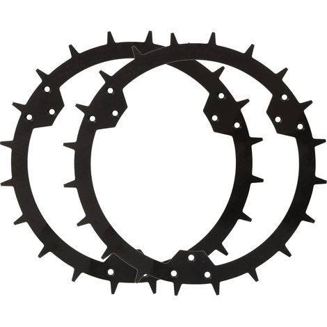 Paire de crampons de roues pour tondeuses robot – Ø 190 mm – Adaptable HUSQVARNA – 7109627 (1/2)