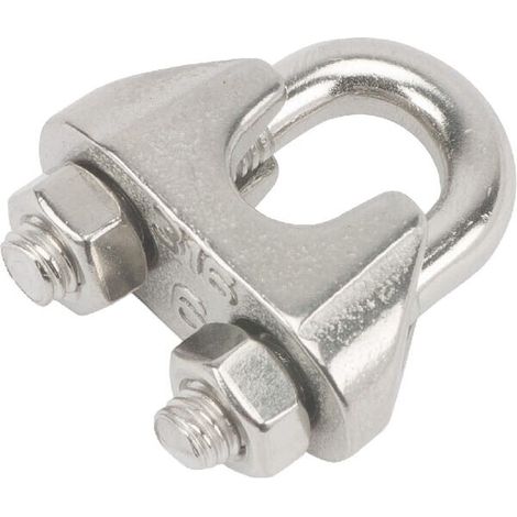 Sujetacable acero 6 mm acero inox. A4 UNIVERSAL WL06RVS