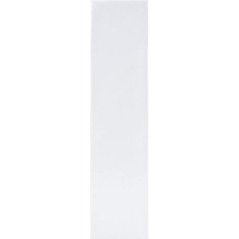 Carrelage mural faïence effet graphique GRADIENT ET GRADIENT DECOR 30x7,5cm - UNI 30x7.5cm Blanc Brillant -  - boîte de 0.44 m2 - Gioia Materia