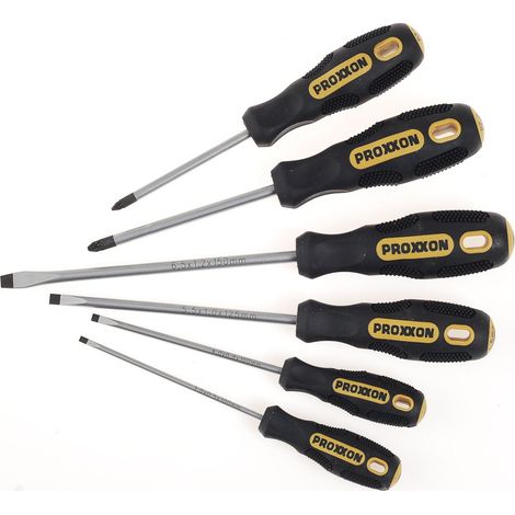 PROXXON FLEX-DOT Schraubendrehersatz Schlitz und PHILLIPS (6-teilig) - 22604 (1/4)