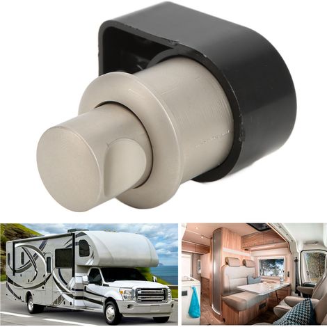 Serrure à bouton-poussoir en alliage de zinc pour camping-car, yacht, tiroir et porte de placard