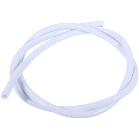 Tuyau Carburant - Caoutchouc - Pour Moto Dirt Pit Bike ATV - Diamètre Intérieur 4,5 mm - Longueur 1 M - Blanc (1/4)
