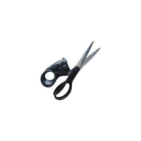 Tijeras láser profesionales para costura y manualidades, corte de tela rápido y recto, con cinta adhesiva y batería (1 unidad). - Crezuo