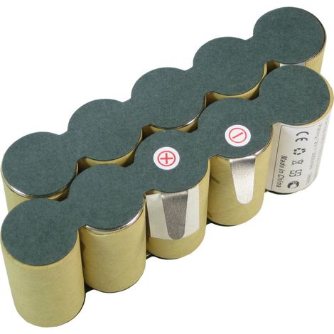 Trade-Shop Ni-MH Akku 12V / 3000mAh für Gardena Accu System V12 A12 Ap12 passend für Gardena Accu Pumpe 1500/1 (01498-20), Gardena Rasenkanten Schere Accu V12