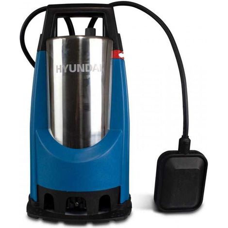 Pompe à eau électrique HYUNDAI - Vide-cave 1100 W 19500 L/h - Eaux chargées