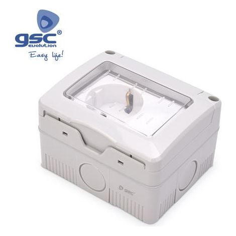 Schalter + Basisstecker Saugnapf 16A IP55 GSC 001203753
