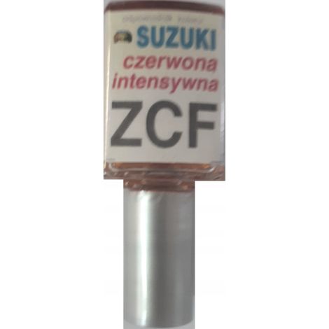 Réparation des rayures de peinture rouge vif Suzuki ZCF, 10 ml, arasystem (1/5)