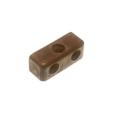 One Stop DIY Lot de 100 blocs de connexion pour meubles/placards/meubles Marron