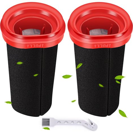 Aspirateur Filtre Pour Bosch Flexxo Serie 4 Filtres BBH32101 BBH3ZOO25 BBH3211GB 25.2v /21.6V Fil Filtres de Remplacement, 2 Pièces.