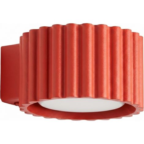 Wandleuchten AURA rot 1xGx53 10cm Aluminium Sollux (1/5)