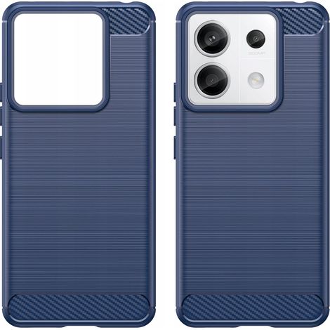 Custodia in fibra di carbonio per Xiaomi Redmi Note 13 Pro - blu (1/5)