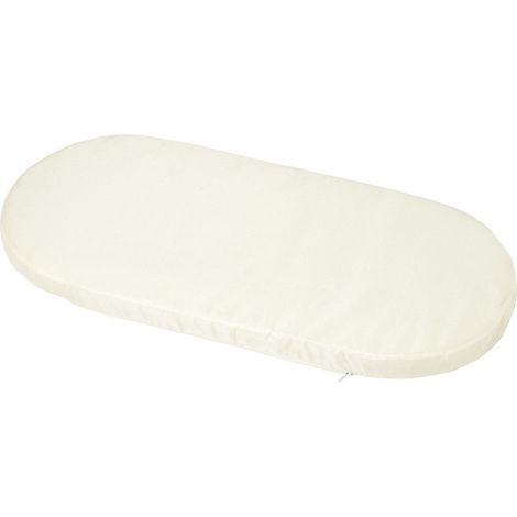 Matratze Nacelle - 72 x 32 cm - St. 4 cm - Beige Ecru - TINEO (1/3)