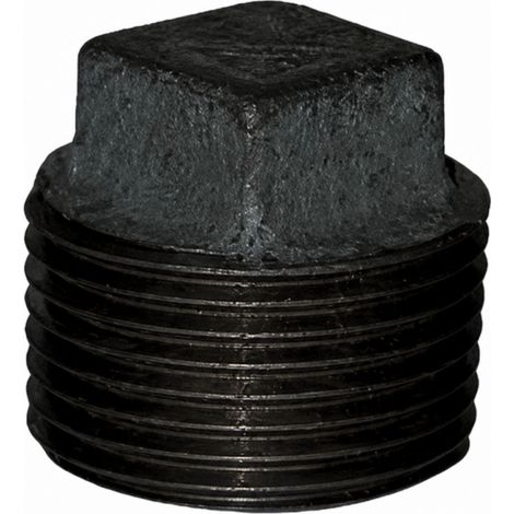 Stöpsel männlich 66x76 schwarz