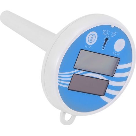 Thermomètre solaire numérique flottant pour piscines, pour mesurer la température de l'eau des piscines, spas, jacuzzis et aquariums-AquaForge (1/5)