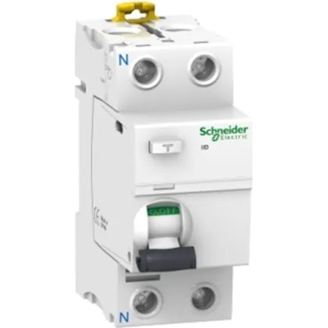 Schneider A9R11225 Differential switch 2P 25A 30mA Acti9