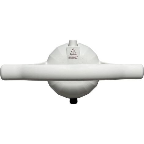 Ventouse de sécurité pour salle de bain - Capacité de 100 kg - Pour personnes âgées et handicapées - Antidérapante - Aide au déni d'installation - Perceuse à déni d'installation (1/4)