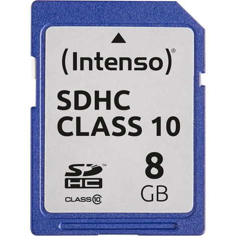 Intenso 3411460 memoria flash 8 GB SDHC Clase 10 (1/2)