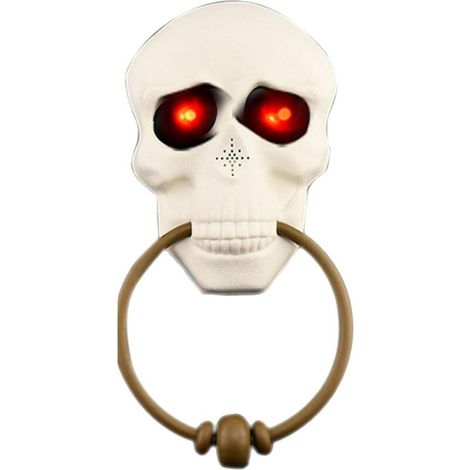 Sonnette Halloween créative à œil lumineux, pour fête, maison, bar – DELKEVIC (1/5)