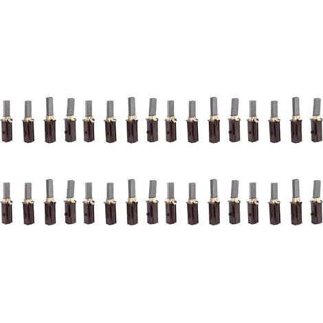 Lot de 32 balais de charbon pour moteur d'aspirateur Ametek Lamb 2311480, 333261, 33326-1 (1/5)