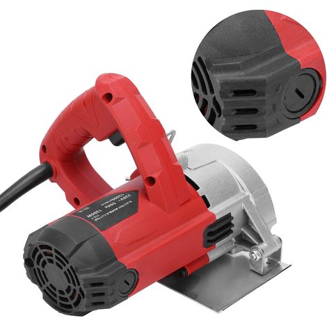 Machine à marbre Petit outil polyvalent de coupe de la pierre Scie circulaire professionnelle polyvalente portable 1240W fiche UE AC220V (1/4)