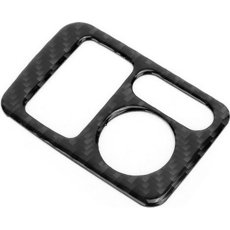 Rétroviseur Intérieur Commande Ajustement Garniture Carbone Doux Couvercle Bouton Électrique Compatible Honda CRV CR-V 2007-2011 (1/3)
