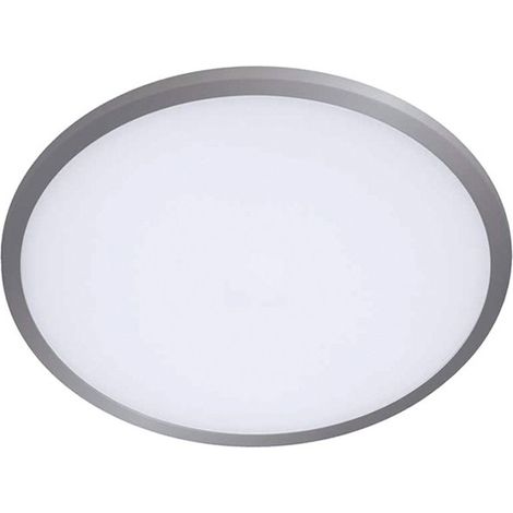 Plafón redondo LED SMD 4014 de superficie "Kaju" (30W 4200K 2600lm) IP20 fabricado en aluminio y acrílico color gris (1/4)
