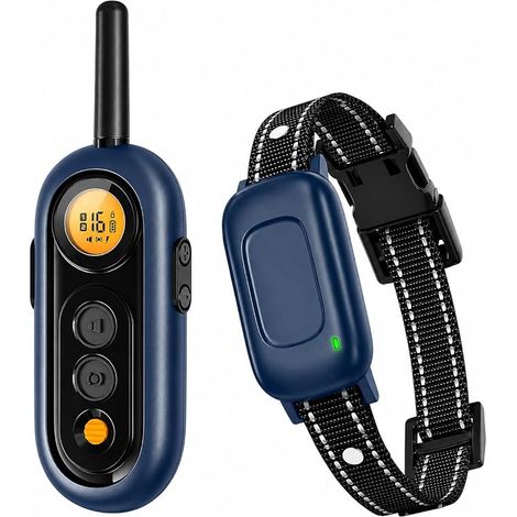 Dog Training Collar, Waterproof Anti-Barking Collar with Remote Control (1/5)