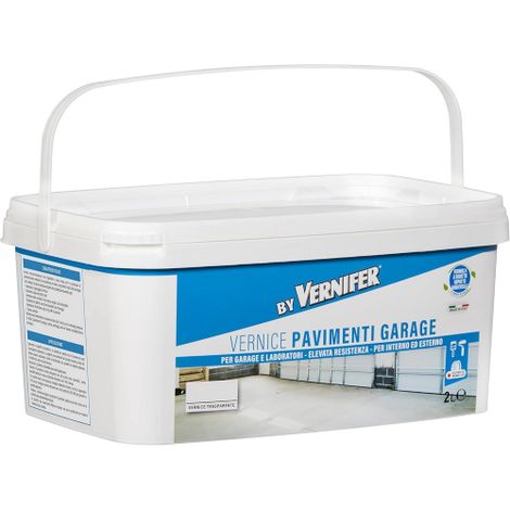 Peinture protectrice pour sols de garage 2lt transparente ultra re'sistante