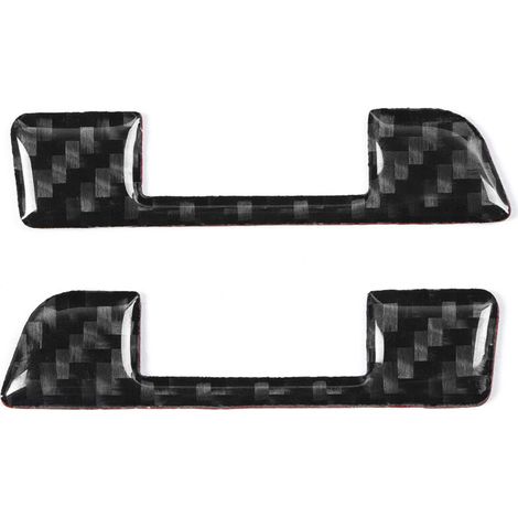 Yctze 3D Stereo Effect Real Carbon Fiber, Crystal Dripping Surface Luxury Enhancement, Self-Adhesive, Scratch-Preventing Decoration for NX 200 200T 300H 14-19 with (1/5)
