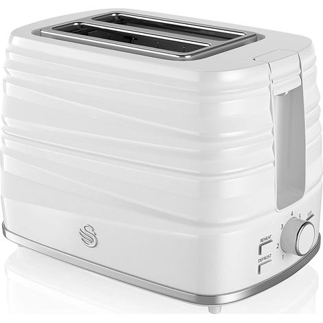 Swan ST31050WN grille-pain blanc 7 niveaux brunissage (1/5)