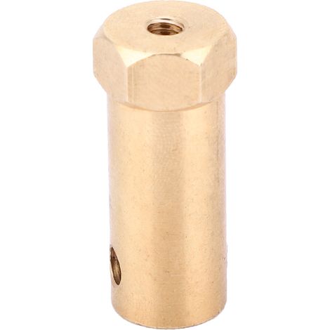5Pièces Raccord Allongé 30mm Haute Qualité Connecteur Moteur en Laiton Hexagonal Accessoires 6mm/7mm/8mm (1/5)