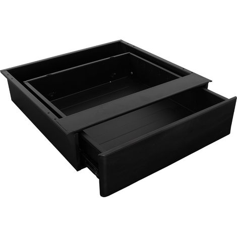 Cajón debajo del escritorio - Negro (1/4)