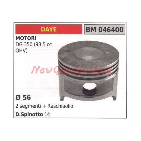 Rasenmähermotor Kolben Mäher DG 350 CM 90 Ø  56mm DAYE 046400