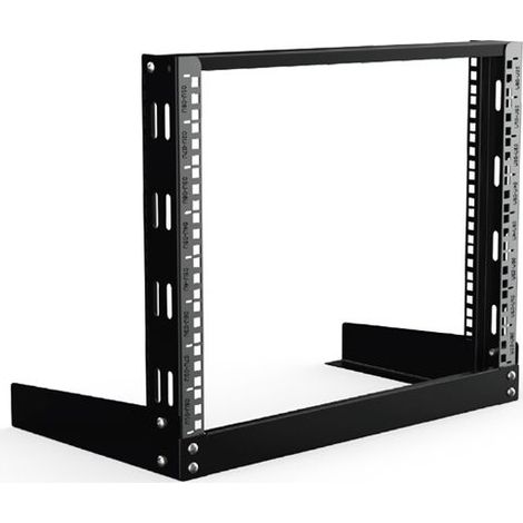 Lanview 19" 8HE Regal (B=600 T=300) schwarz, zerlegt, LVR08U63BL