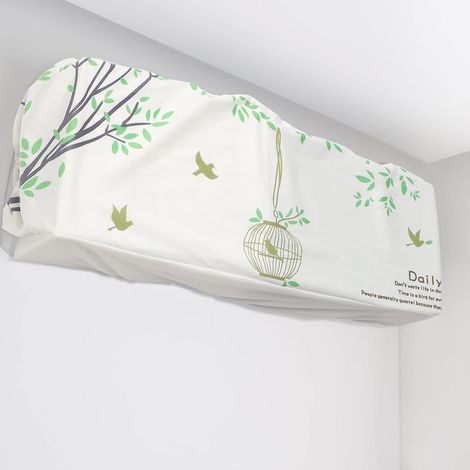 Housse anti-poussière pour climatiseur mural intérieur (903020cm) (1/5)