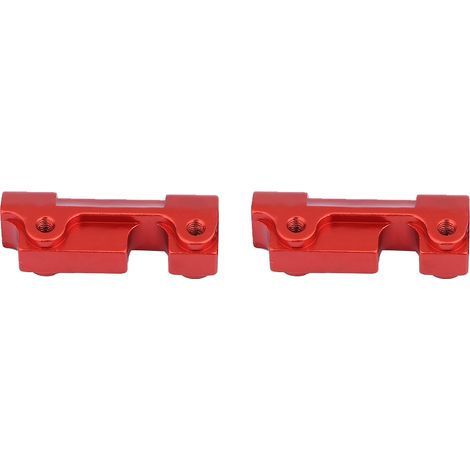 Support de boîte de vitesses avant/arrière en alliage d'aluminium pour voiture RC FS 53633 / 51805 / 51806 1/10 (rouge) (1/5)