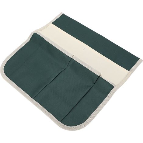 Sac de rangement suspendu pour banc de jardin, en tissu Oxford 600D, grand sac à outils de jardin, peut contenir des ciseaux, vert. (1/5)
