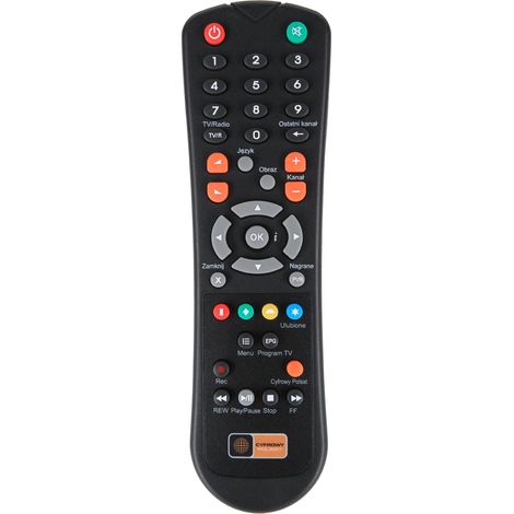 Telecomando per decoder Polsat HD2000 senza logo