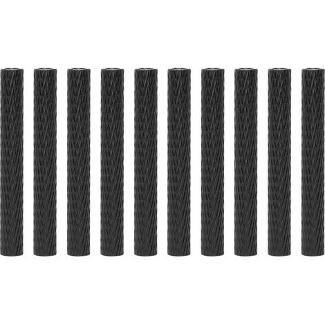 10 pièces M3x40 ronde en aluminium entretoise colonne entretoise tiges de fixation noir pour quadrirotor (1/5)