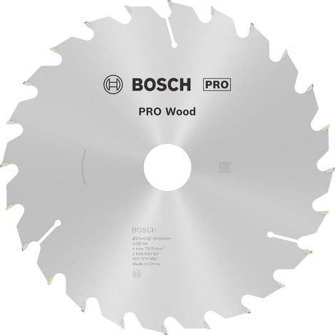 Lame de scie circulaire Bosch Optiline Wood 210x2,8x30 24Z - 2608640621 (1/7)