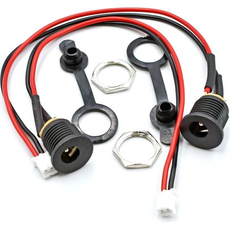 Port de charge CC pour vélo électrique E-Scooter compatible avec orifice de charge CC5.5x2.1mm 16cm (1/5)