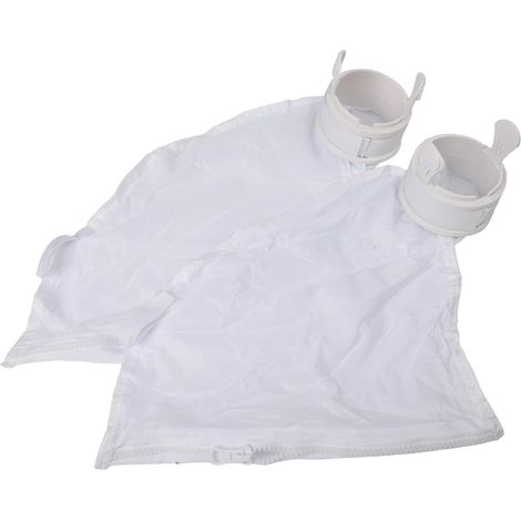 Lot de 2 sacs de nettoyage de piscine pour Polaris 280 480 K13 K16 – Sacs filtrants en maille de nylon haute capacité pour sable, limon, feuilles, brindilles – Pièce de rechange facile à installer (1/5)