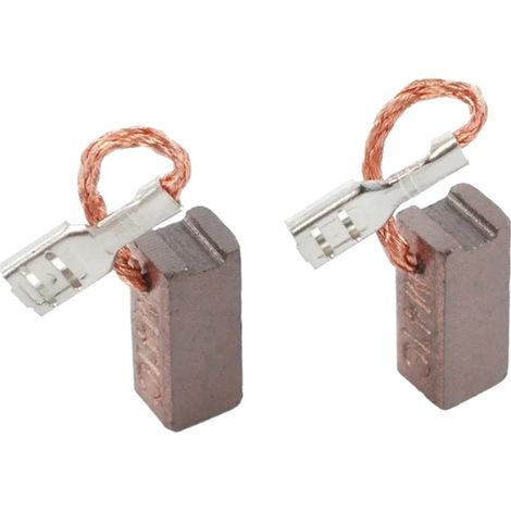 2x Trade-Shop Bronzekohlen Kohlebürsten Motorkohlen 7 x 8 x 18mm kompatibel mit Bosch GSA 18V-Li, GKS 18V-Li, GKS 18V-57, GKS 18V-57 G, GSA 18 VE (1/4)