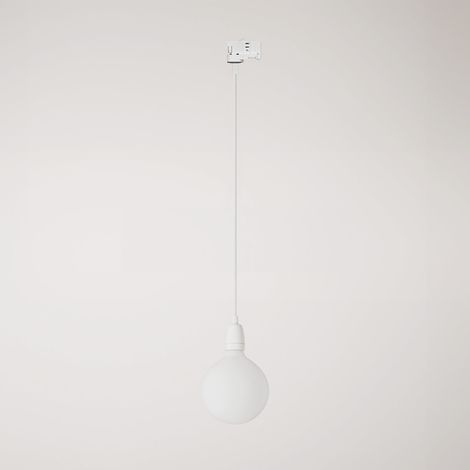Creative Cables - Suspension sur rail avec finition porcelaine colorée - Ampoule non incluse (1/5)