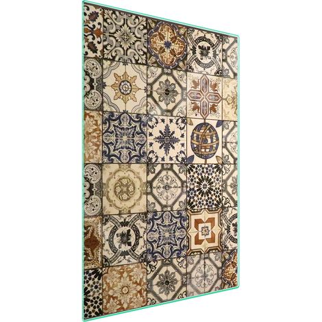 TAGLIERE IN VETRO 35x52 con motivo (1/5)