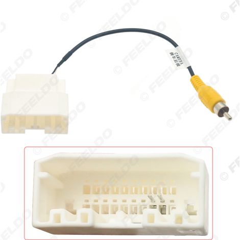Câble adaptateur pour caméra de recul pour les modèles Chrysler 300C/Dodge Journey 2008-2013.