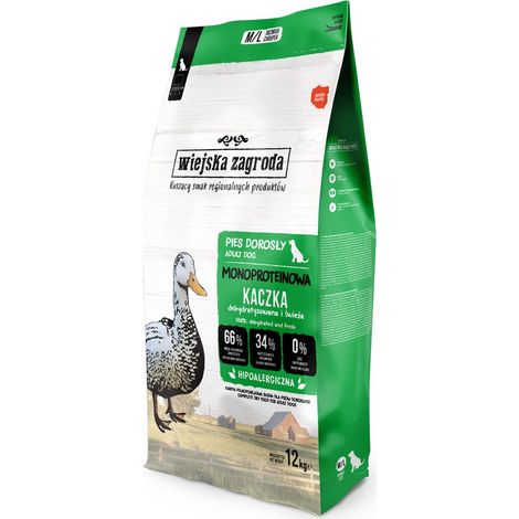 Croquettes pour chien COUNTRY FARM Monoprotein Duck - 12kg